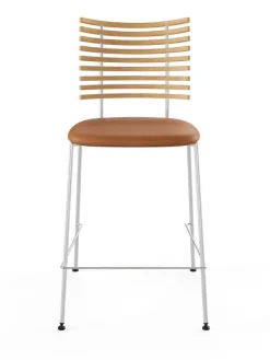 Tiger Barstol, cognac læder fra Naver Collection
