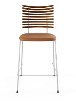 Tiger Barstol, cognac læder fra Naver Collection