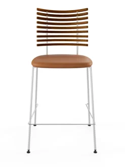 Tiger Barstol, cognac læder fra Naver Collection