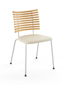 Tiger Stol, creme læder fra Naver Collection