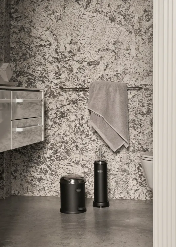 Toiletbørste, sort fra Vipp