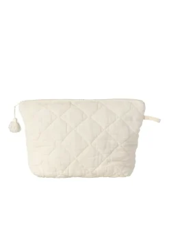 Toilettaske quiltet, butter cream fra Ib Laursen