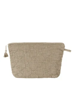 Toilettaske quiltet, linen fra Ib Laursen