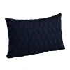 Trapez Pude 60x40 i midnight blue af Arne Jacobsen
