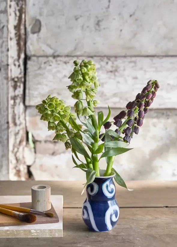 Tulle Vase, H 13 cm fra Kähler