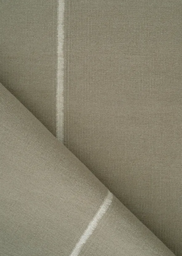 Twin Sabi gulvtæppe, Green fra Linie Design