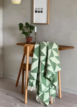 Twist a Twill Plaid, maple green fra Silkeborg Uldspinderi