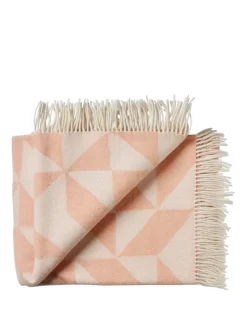 Twist a Twill Plaid, rose fra Silkeborg Uldspinderi
