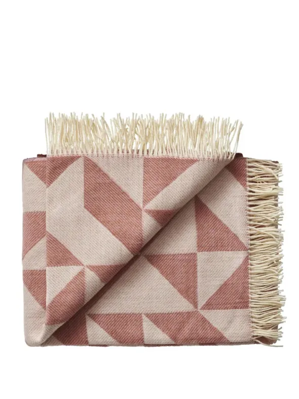 Twist a Twill Plaid, rusty rose fra Silkeborg Uldspinderi