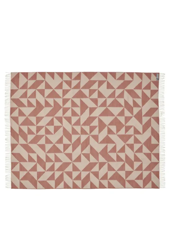 Twist a Twill Plaid, rusty rose fra Silkeborg Uldspinderi