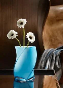 Twister vase fra Piet Hein (Blå)