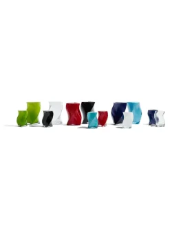 Twister vase fra Piet Hein (Blå)