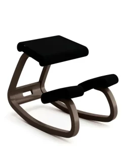 Variable balans stol, dark brown wood/revive 194 fra Variér