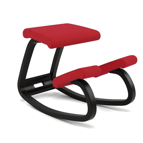 Variable Balans Stol, sort ask fra Variér