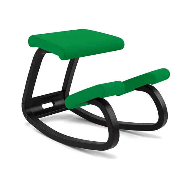 Variable Balans Stol, sort ask fra Variér
