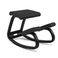 Variable Balans Stol, sort ask fra Variér