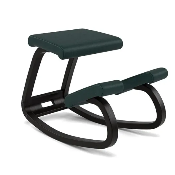 Variable Balans Stol, sort ask fra Variér