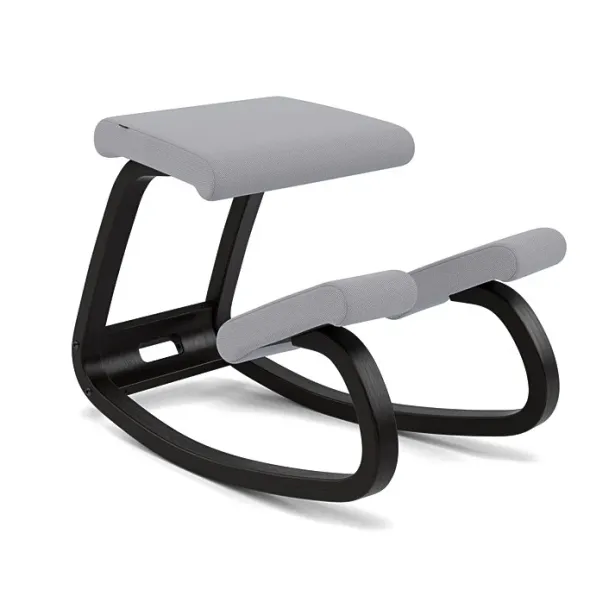 Variable Balans Stol, sort ask fra Variér