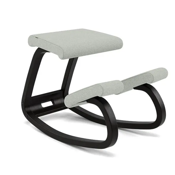 Variable Balans Stol, sort ask fra Variér