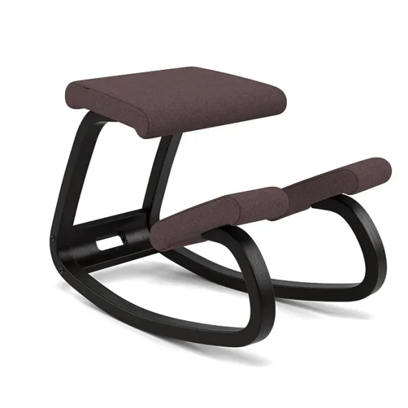 Variable Balans Stol, sort ask fra Variér