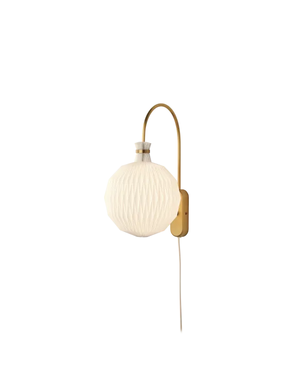 Væglampe, KK LEGACY, 101 mini, brass fra Le Klint