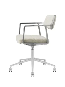 VIPP453 Swivel+ Chair m/hjul, Wavy tekstil fra Vipp