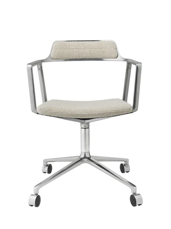 VIPP452 Swivel Chair m/hjul, Wavy tekstil fra Vipp