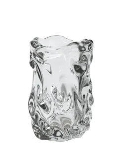 Virelle Vase Clear H24 fra Ferm Living