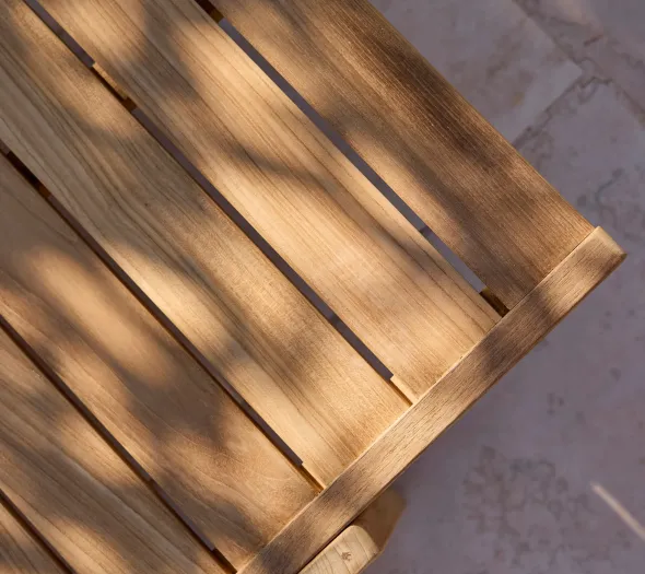 Vista solseng i teak fra Cane-line