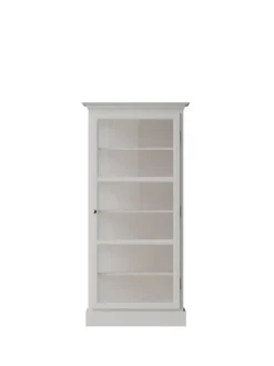 Vitrineskab Classic V3, hvid fra Lindebjerg Design