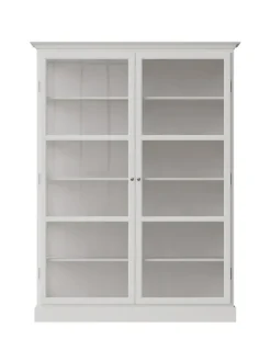Vitrineskab Classic V2, hvid fra Lindebjerg Design