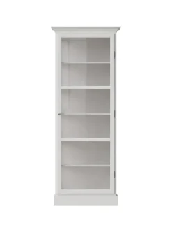 Vitrineskab Classic V1, hvid fra Lindebjerg Design