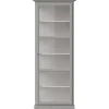 Vitrineskab Classic V1, lys grå fra Lindebjerg Design