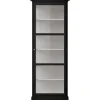 Vitrineskab Classic V1, sort fra Lindebjerg Design