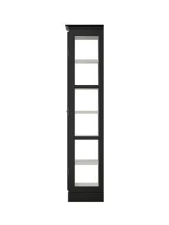 Vitrineskab Classic V1, sort fra Lindebjerg Design