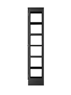 Vitrineskab N1, dark oak fra Lindebjerg Design