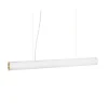Vuelta pendel II 100, hvid/messing fra Ferm Living