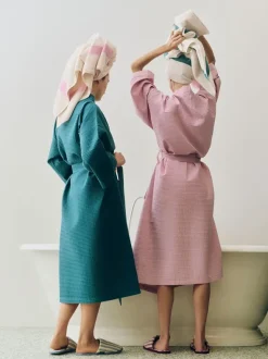 Waffle Badekåbe, cool pink fra Hay