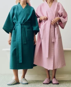 Waffle Badekåbe, cool pink fra Hay
