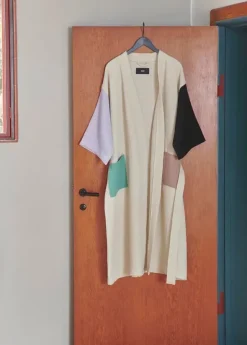 Waffle Badekåbe, off-white multi fra Hay