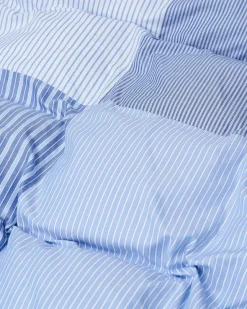 Wall Street Oxford Patchwork Duvet Cover Single 140x200 cm fra Magniberg