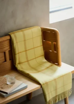 Warp & Weft Plaid, chamomile/mustard fra Silkeborg Uldspinderi