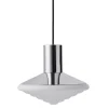 Whipped Pendant Lamp, all chrome fra LEO Objects