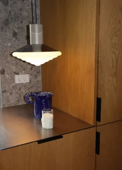 Whipped Pendant Lamp, ocean blue fra LEO Objects