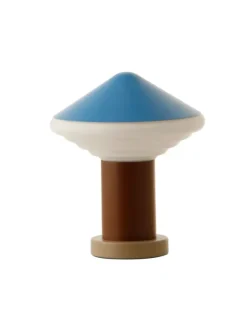 Whipped Portable Table Lamp, sky blue fra LEO Objects