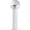 Wire gulvlampe af Verner Panton