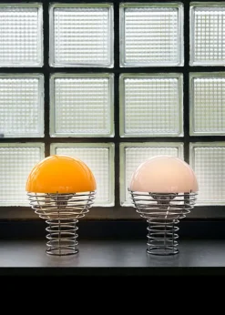 Wire portable bordlampe, Ø18 af Verner Panton