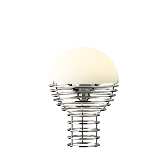 Wire portable bordlampe, Ø18 af Verner Panton