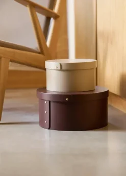 X3 Drejø Opbevaringsæske, Ø22 cm fra FDB Møbler