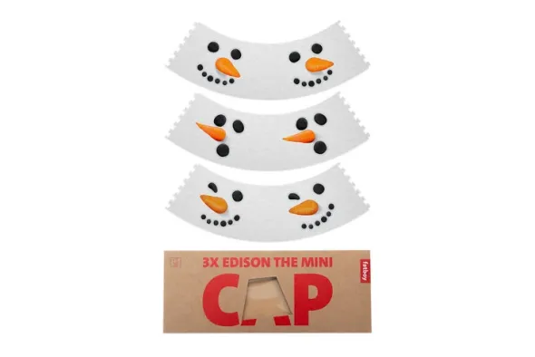 Xmas SET mini Cappie - lampeskærm til Edison the Mini fra Fatboy
